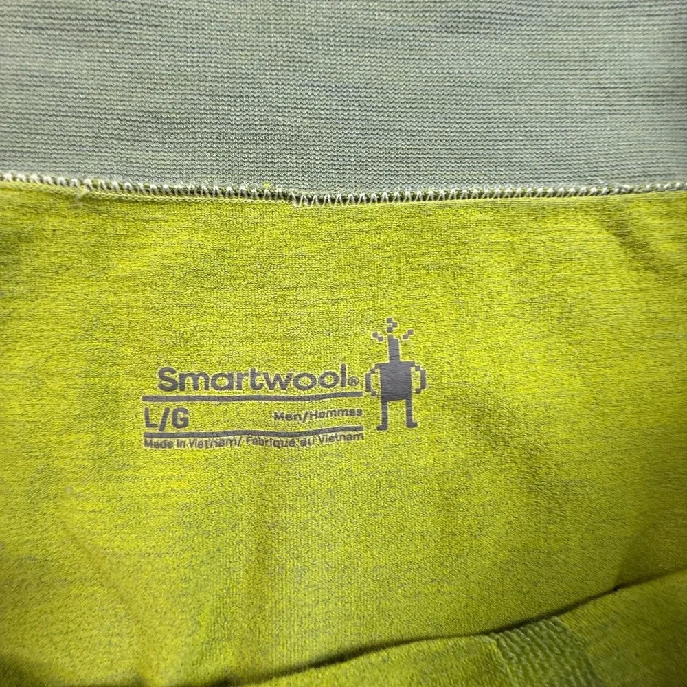 Smartwool Everyday Boxer Brief Mens L Merino Wool Blend Sea Foam Green